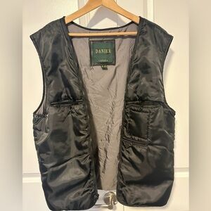 Danier Jacket Vest Insert Medium / 40-42 Zip-In Liner Black
